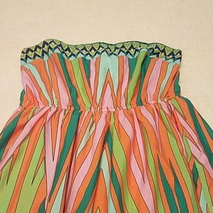 Eunishop Maxi Strapless Dress